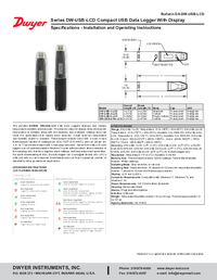 Thumbnail of document Manual - DW-USB-LCD Compact USB Data Logger w/Display